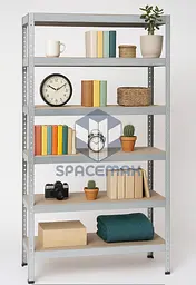 Стелаж металевий 180×60×60 оцинкований самозбірний SPACEMAX 6