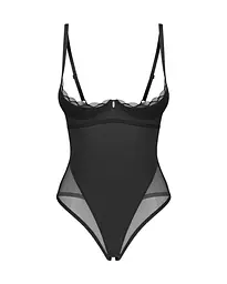 Боді Obsessive Stelisa S/M чорний - мініатюра 2
