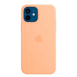 Чохол Silicone Case з MagSafe для Apple iPhone 12 / 12 Pro (Cantaloupe) ААА [57145] - мініатюра 1