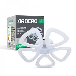 Світлодіодний накладний світильник Ardero AL6555ARD CLOVER 50Вт 5000K білий