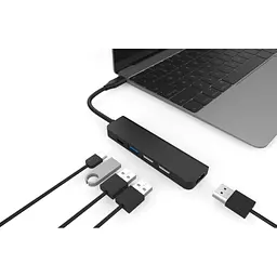 Концентратор XoKo AC-405 Type-C to HDMI+USB 3.0+USB 2.0+Type-C (XK-AC-405) - мініатюра 4