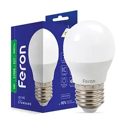 Світлодіодна лампа Feron LB-745 6 Вт E27 2700K