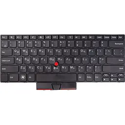 Клавіатура для ноутбука LENOVO Thinkpad Edge E40, E50 чорний, чорний фрейм