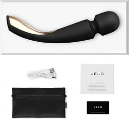 Вібромасажер LELO Smart Wand 2 Medium Black (SO8097) [108507] - мініатюра 7
