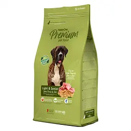 Сухой корм для пожилых и малоактивных собак happyOne Premium Dog Light & Senior Fresh Meat со свежим мясом 4 кг