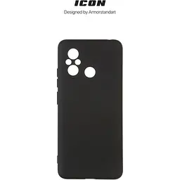 Чохол ArmorStandart ICON Case для Xiaomi Redmi 12С /11A Black [ARM65965] [83440] - мініатюра 3