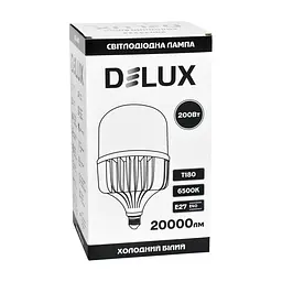 Лампочка Delux T180_200Вт Е27/E40 6500K 230В (90023333) - мініатюра 2