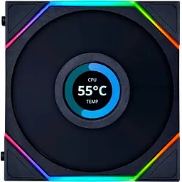 Вентилятор Lian Li Uni Fan TL LCD Reverse 140 Black (G99.14RTLLCD1B.00) Б/в