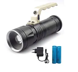Ручний ліхтарик Police BL-801-9 Zoom (Чорний)