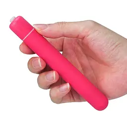 Вібратор Lovetoy X-Basic 13 см фуксія - мініатюра 4