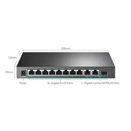Комутатор мережевий TP-Link TL-SG1210MPE - мініатюра 3