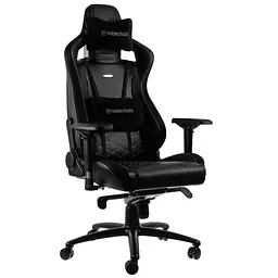 Комп’ютерне крісло для геймера Noblechairs Epic PU leather black/gold (NBL-PU-GOL-002)