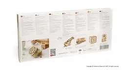 Механічний 3D Пазл Ukrainian Gears Скринька з секретом, 190 елементів (70031) - мініатюра 6