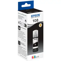 Контейнер з чорнилом Epson 108 EcoTank L8050/L18050 black (C13T09C14A) - мініатюра 1