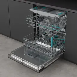 Посудомийна машина Hisense HV673D64 (7078558) - мініатюра 3