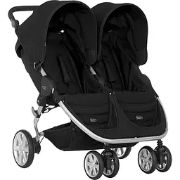 Коляска для двійні Britax-Romer B-Agile Double Cosmos Black (2000033222) - мініатюра 2