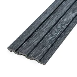 Рейка декоративна Sticker Wall PS 2900х115х12мм Темний графіт SW-00002128
