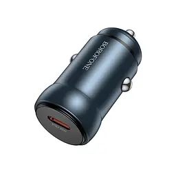 Адаптер автомобільний Borofone Fresh single port PD car charger BZ32 |1Type-C, 30W/3A, PD/QC|