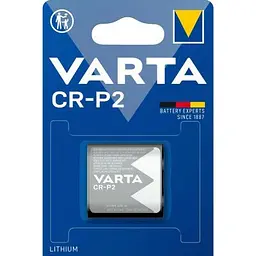 Батарейка Varta PHOTO CR P2 LITHIUM (06204301401)