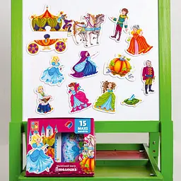 Настільна гра магнітний театр "Попелюшка" Vladi Toys VT3206-53 Укр - мініатюра 4