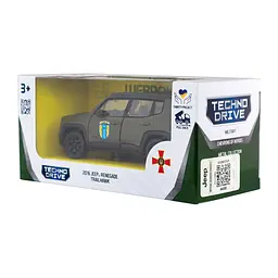 Автомодель серії "Шеврони Героїв" JEEP RENEGADE TRAILHAWK – "АЙДАР" TechnoDrive 250351W - мініатюра 13
