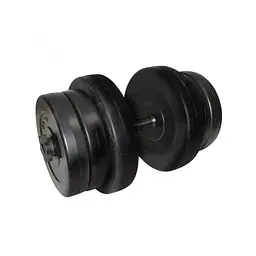 Гантель Newt 25,5 кг композитна Чорний (ML-144-K-40)