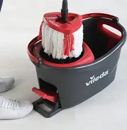 Набір для прибирання Vileda TURBO 2in1 Microfibre (163422). Чехія. - мініатюра 5