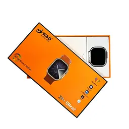 Смарт-годинник W&O X9 Ultra Xiaomini IP67 Gold - мініатюра 3