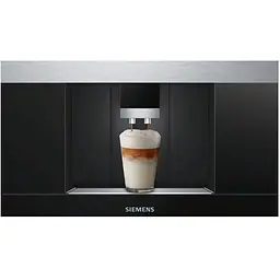Кавомашина Siemens вбудовувана 2.4л зерно+мелена чорна - мініатюра 2