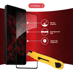 Скло захисне Intaleo Full Glue Xiaomi Poco X5 Pro Black (1283126567438) - мініатюра 5