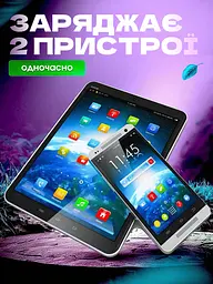 Power Bank 40000 мА-год 5V2A з LED дисплеєм, що відображає рівень заряду і ліхтариком, для швидкої зарядки смартфонів, Чорний - мініатюра 5