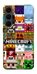 Чохол Demsky Minecraft collage для Samsung Galaxy S25 FE