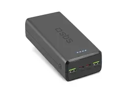 Зовнішній акумулятор (Power Bank) SBS 30000 mAh Black (TTBB30000PD20K)