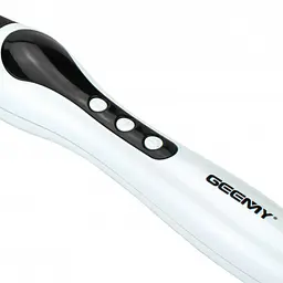 Конусна плойка для волосся біла Geemy Gm 403 електрична плойка для завивки волосся - мініатюра 4