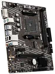 Материнська плата AM4 (A520) MSI A520M-A PRO, A520, 2xDDR4, Int.Video(CPU), 4xSATA3, 1xM.2, 1xPCI-E 16x 3.0, 1xPCI-E 1x 3.0, ALC892, 6xUSB3.2/6xUSB2.0, DVI-D/HDMI, MicroATX - мініатюра 3
