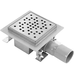 Трап для душу Rea Dots 12x12 nickiel brushed REA-G6202