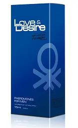 Парфуми чоловічі Love Desire 15 ml Men EROMED 17-00004 100592 - мініатюра 3