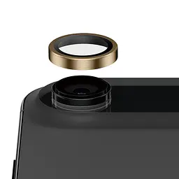 Протиударне захисне скло AR для камери Apple iPhone 17 Air gold , захист лінз від подряпин та ударів, лінзи на камеру з рамкою, ArmorStandart (ARM86470)