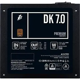 Блок живлення 1stPlayer DK Premium PS-700AX (DKPM-BRZ-700-BK-EU) [140571] - мініатюра 6