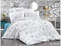 Комплект постільної білизни з компаньйоном (R-T9141) 2-спальний TAG tekstil pbe0036811 - мініатюра 2