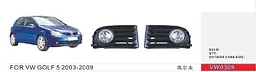 Протитуманні фари для Volkswagen Golf V 2003-2008 Комплект (VW-0309) - мініатюра 5