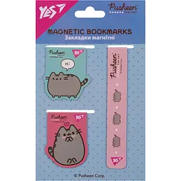 Закладки магнітні Yes Pusheen Pink 3 шт. (708350)