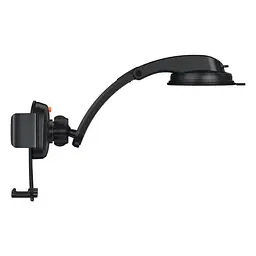 Автомобільний тримач холдер Baseus Easy Control Pro Clamp Car Mount Holder A Set SUYK010001 Black - мініатюра 5