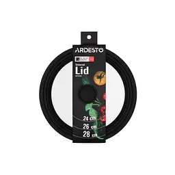 Кришка для посуду Ardesto Black Mars Smart 24/26/28 см (AR2428UL) - мініатюра 2