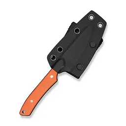 Ніж фіксований кишеньковий Civivi High Grass Field Knife (7,4 см) 14C28N / G10 помаранчевий з чохлом - мініатюра 9