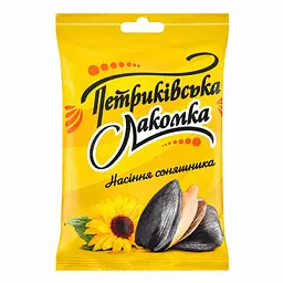 Насіння соняшника Петриківська Лакомка смажене 95 г