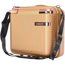 Бьюті-кейс Semi Line 16L Gold (T5663-2)