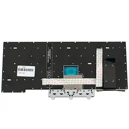 Клавіатура для ноутбука LENOVO (ThinkPad: E14 Gen 2) rus, black, без фрейма, підсвічування клавіш