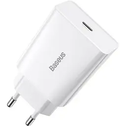 Зарядний пристрій Baseus Speed Mini Quick Charger White (CCFS-SN02) - мініатюра 3