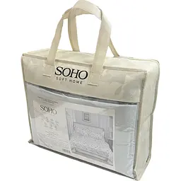 Комплект постільної білизни Soho Light flower Євро з легкою ковдрою 200 х 230 см (03-BT-7173-Flower) - мініатюра 2